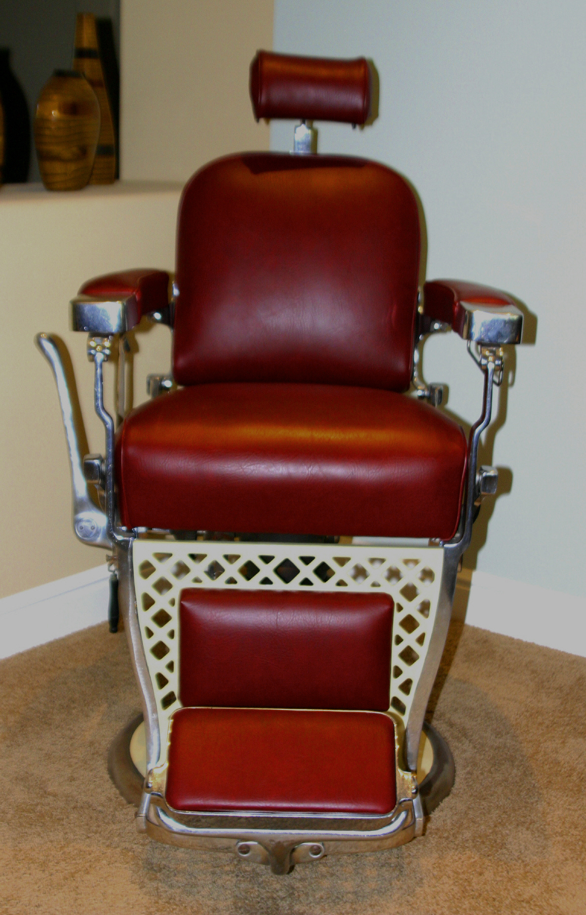 Antique Barber Chair Repair submited images.